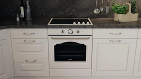 Εστία κεραμική Gorenje Classico Μπεζ EC642CLI