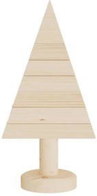 vidaXL Χριστουγεννιάτικα Δέντρα Ξύλινα 2 Τεμ. 30 εκ. Μασίφ Ξύλο Πεύκου