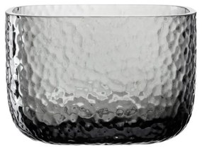 Βάζο Martello 033197L 13cm Grey Leonardo Γυαλί