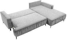 Γωνιακός καναπές Lavar-Gkri Skouro-Δεξιά