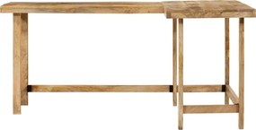 vidaXL Γραφείο 165x110x75 cm Mango από μασίφ ξύλο