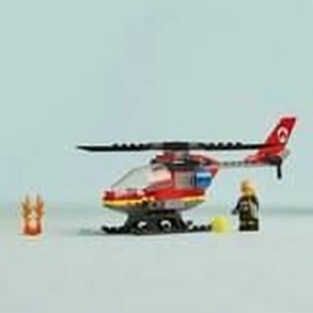 Παιχνίδι Kατασκευή Lego 60411 Fire Rescue Helicopter Πολύχρωμο