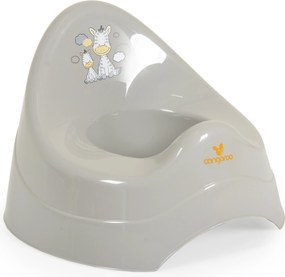 Baby potty Zebra pastel grey