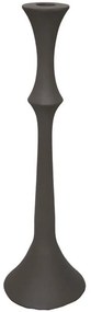 Κηροπήγιο Finton 032542 11x11x38cm Taupe Αλουμίνιο