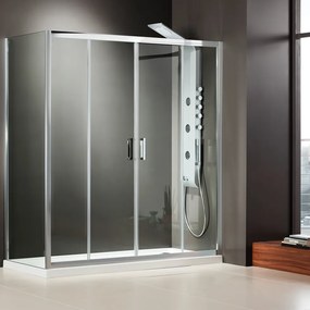Συρόμενη πόρτα ντουζιέρας Axis Slider SL2X-177 - 181-Clean Glass