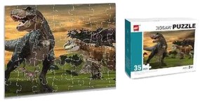 Παιδικό puzzle 35 κομματιών - Dinosaurs - GXF035-1335