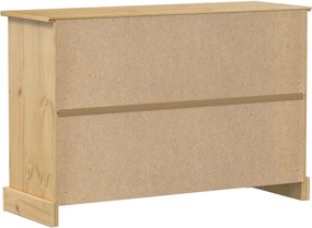 vidaXL Ντουλάπι Corona 112 x 40 x 75 εκ. από Μασίφ Ξύλο Πεύκου