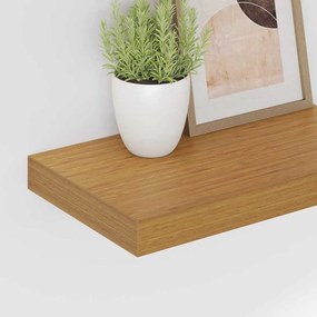 vidaXL Ράφι Τοίχου 2 pcs Μπεζ 40 x 23,5 x 4 εκ Επεξεργασμένο ξύλο