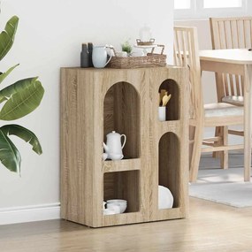 vidaXL Πλαϊνό γραφείο ELST Δρύς Sonoma 59 x 35 x 80.5 εκ.