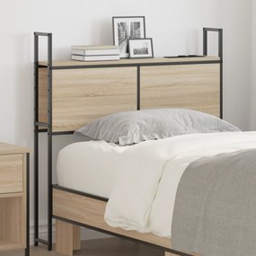 vidaXL Κεφαλάρι Αποθήκης Sonoma Δρυς 90 cm Επεξεργασμένο ξύλο