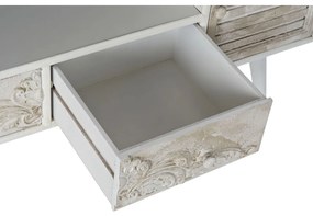 Τηλεόραση DKD Home Decor Λευκό Μπεζ 136 x 40,5 x 52 cm