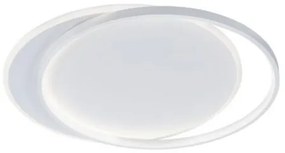 Πλαφονιέρα Φωτιστικό Οροφής LED 43W IP20 3000K Evelyn Viokef-4301900-Λευκό 4301900