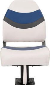 vidaXL Καθίσματα Σκάφους με Ορθοστάτη 360° Περιστροφή