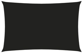 vidaXL Πανί Σκίασης Ορθογώνιο Μαύρο 3 x 6 μ. από Ύφασμα Oxford