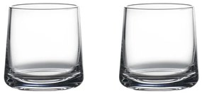 Ποτήρια Lowball Κρυστάλλινα Rocks 332098 (Σετ 2τμχ) 220ml Clear Zone Denmark Γυαλί