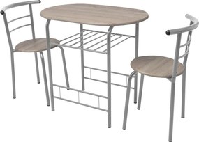 vidaXL Σετ Επίπλων Μπαρ για Πρωινό από MDF