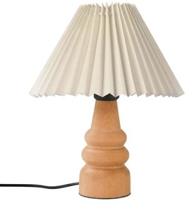 Φωτιστικό Επιτραπέζιο 780SGN2156 Φ22x32cm 1xE27 40W Cream-Oak Opviq
