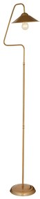 Φωτιστικό Δαπέδου ArteLibre CETUS Χρυσό Μέταλλο 18x150cm - ART-14780179