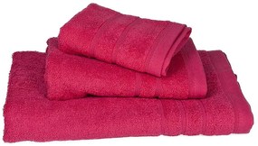 Πετσέτα ΚΟΜΒΟΣ Πεννιέ 500γρ/μ2 Φούξια Σώματος 75x145