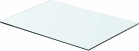 vidaXL Ράφια Πάνελ 2 τεμ. Διάφανα 50 x 30 εκ. Γυάλινα