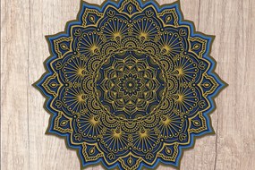 Σετ των 2 Intra απο ξύλο plywood 3mm-4mm πάχος 3D Layered Mandala Art – Πολυστρωματική κοπή Δίασταση 30x30 cm INTRAFABR-14437390