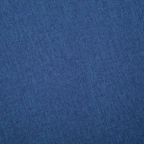 vidaXL Καναπές Διθέσιος Μπλε Υφασμάτινος
