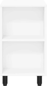 vidaXL Έπιπλο μπάνιου Λευκό 80 x 35 x 60 cm Επεξεργασμένο Ξύλο
