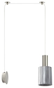 Απλίκα Τοίχου Homelighting 77-8804 Nickel/Smoked