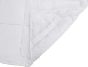 vidaXL Προστατευτικό στρώματος Λευκό 140x200 εκ.