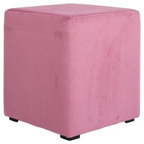 Σκαμπό Boxy Fylliana Τετράγωνο Ρόζ 35x35x41εκ. 35x35x41 εκ.