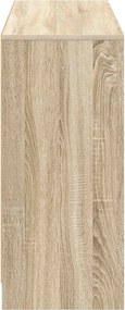 vidaXL Πλαϊνό γραφείο Δρύς Sonoma 102 x 32 x 73,5 εκ