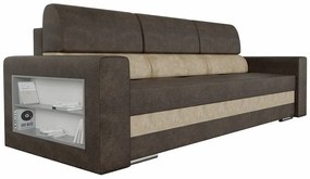 Καναπές κρεβάτι Decatur 100, Αριθμός θέσεων: 4, Αποθηκευτικός χώρος, 88x236x92cm, 116 kg, Πόδια: Ξύλο | Epipla1.gr