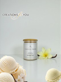 Κερί Αρωματικό Vanilla Fresh - 240 γρ. +-