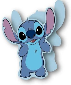 Μαξιλάρι Διακοσμητικό Παιδικό 3D (Με Γέμιση) Disney Home Stitch 193 15cm Sky Blue DimCol 15cm Velboa