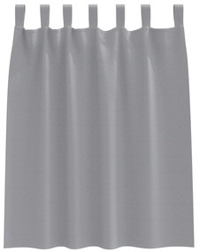 vidaXL Κουρτίνες συσκότισης 2 pcs Ανοιχτό γκρι 140 x 140 cm