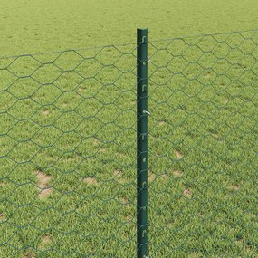 vidaXL Συγκολλητός φράχτης από σύρμα 100 x 1 μ (Π x Υ)