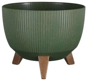 Κασπώ Σε Τρίποδο 02.1126163 29x18cm Green Polypropylene