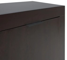 Μπουφές Doha pakoworld σε wenge απόχρωση 180x45x80.5εκ (1 τεμάχια)