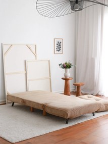 1-Seat Sofa-Bed Foldy - Brown Brown