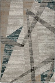 Χαλί Erozo 17507 U10 Cream-Blue Βιοκαρπέτ 200X290cm