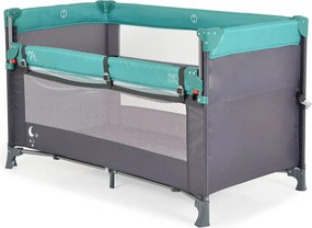 Παρκοκρέβατο 2 Θέσεων (0+ Μηνών/Έως 14kg) Moni Next level Turquoise