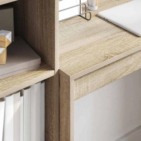vidaXL Γραφείο Sonoma Δρυς 80 x 40 x 76 εκ. Επεξεργασμένο ξύλο