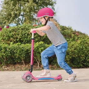 Globber Scooter Elite Lights V2 Fuchsia