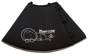 All Four Paws Κώνος/Κολάρο Ανάρρωσης Comfy Cone XL Μακρύ 30 εκ Μαύρος