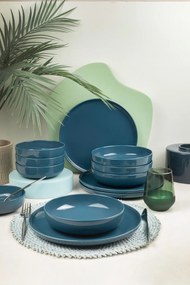 Dinner Set (12 Pieces) MOD12Y1A740925 Dark Blue