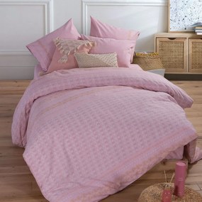 Σεντόνια Asher (Σετ 4τμχ) Pink Nef-Nef Υπέρδιπλo 240x270cm 100% Cotton