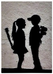 Πίνακας Τοίχου Σειρά GOBI C4822 Εκτυπωμένος Καμβάς 50x3(πάχος)x70Yεκ. 50x3x70 εκ.