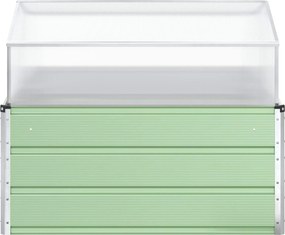 vidaXL Γλάστρα Παραλλαγή Παστέλ Πράσινο 100 x 100 x 77 cm
