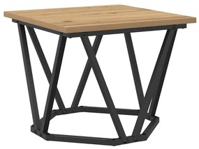 vidaXL Τραπεζάκι σαλονιού 3 pcs artisan δρυς 50 x 50 x 40 cm