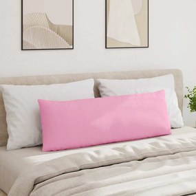 vidaXL Μαξιλάρι Καναπέ 2 pcs Ροζ 120 x 40 cm ύφασμα